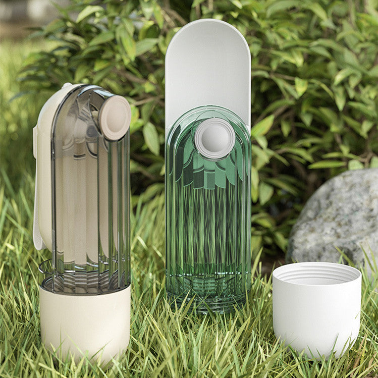 2 In 1 Pet Water Cup Segment Design Green Dog Walking Portab | Other