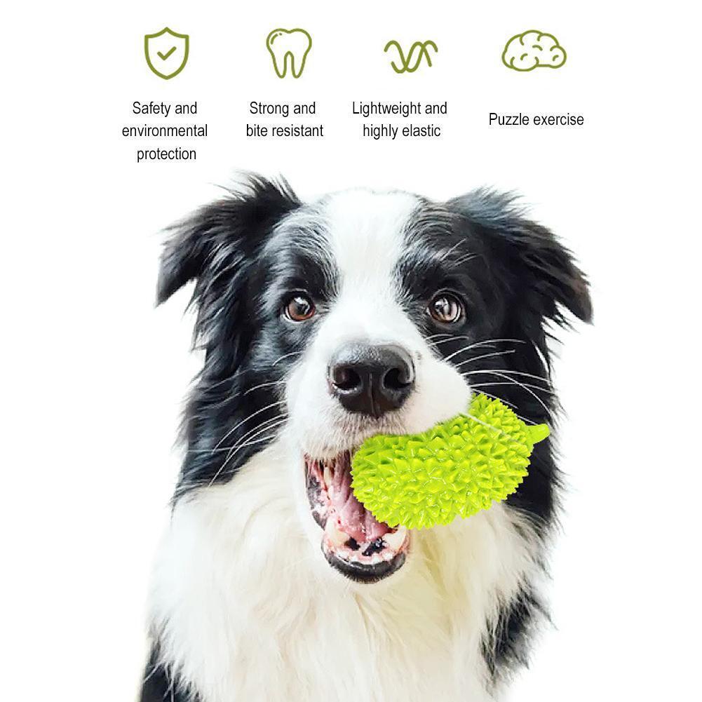 Dog Toy Durian Chew Glue Ball Pet Chewing Toy Dog Tooth Grin | Electronic Learning Toys