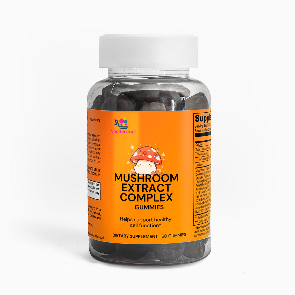 Raspberry Mushroom Gummies Extract, 60 Gummies | Other