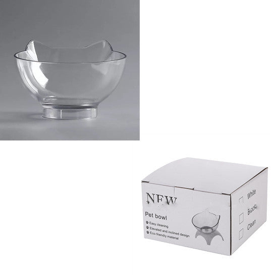 Non Slip Double Cat Bowl With Raised Stand Pet Food Cat Feed | Other