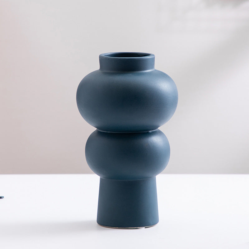 Ceramic Vase Flower Nordic Minimalist Living Room Decoration | Other