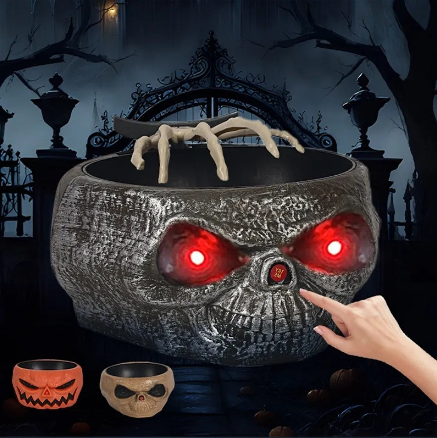 Halloween Candy Bowl Plastic Pumpkin Bowl With Motion Activa | Other