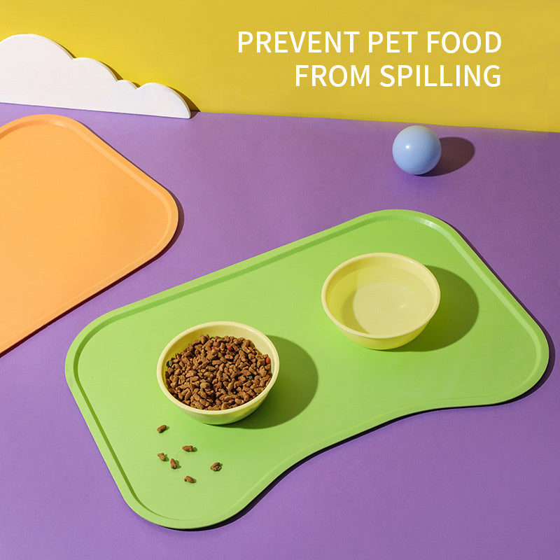 Dog Food Mat For Floors Waterproof,thicker Cat Food Mat Non- | Other