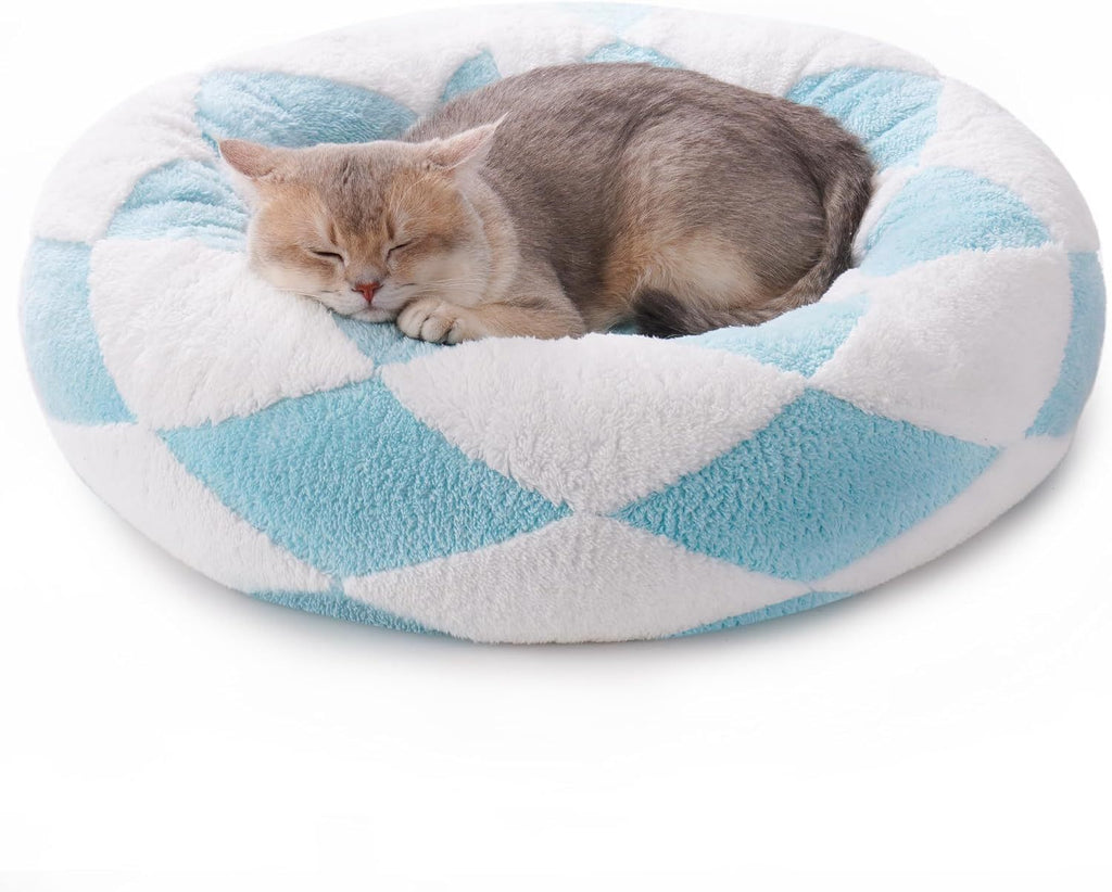 Mewoofun Donut Cat Bed For Indoor Cats - Round Washable Plus | Other