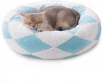 Mewoofun Donut Cat Bed For Indoor Cats - Round Washable Plus | Other