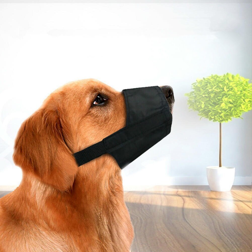 Dog Muzzle - Adjustable Soft Breathable Tribal Nylon Dog Mou | Other