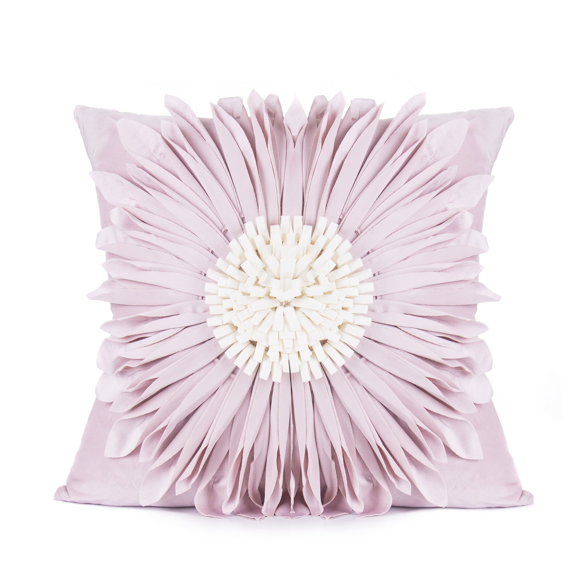 Fashion Modern Style White Throw Pillows Velvet Stitching 3d | Other