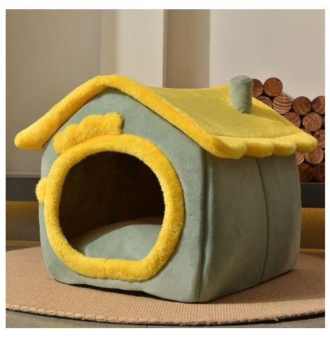 Foldable Dog House Pet Cat Bed Winter Dog Villa Sleep Kennel | Other