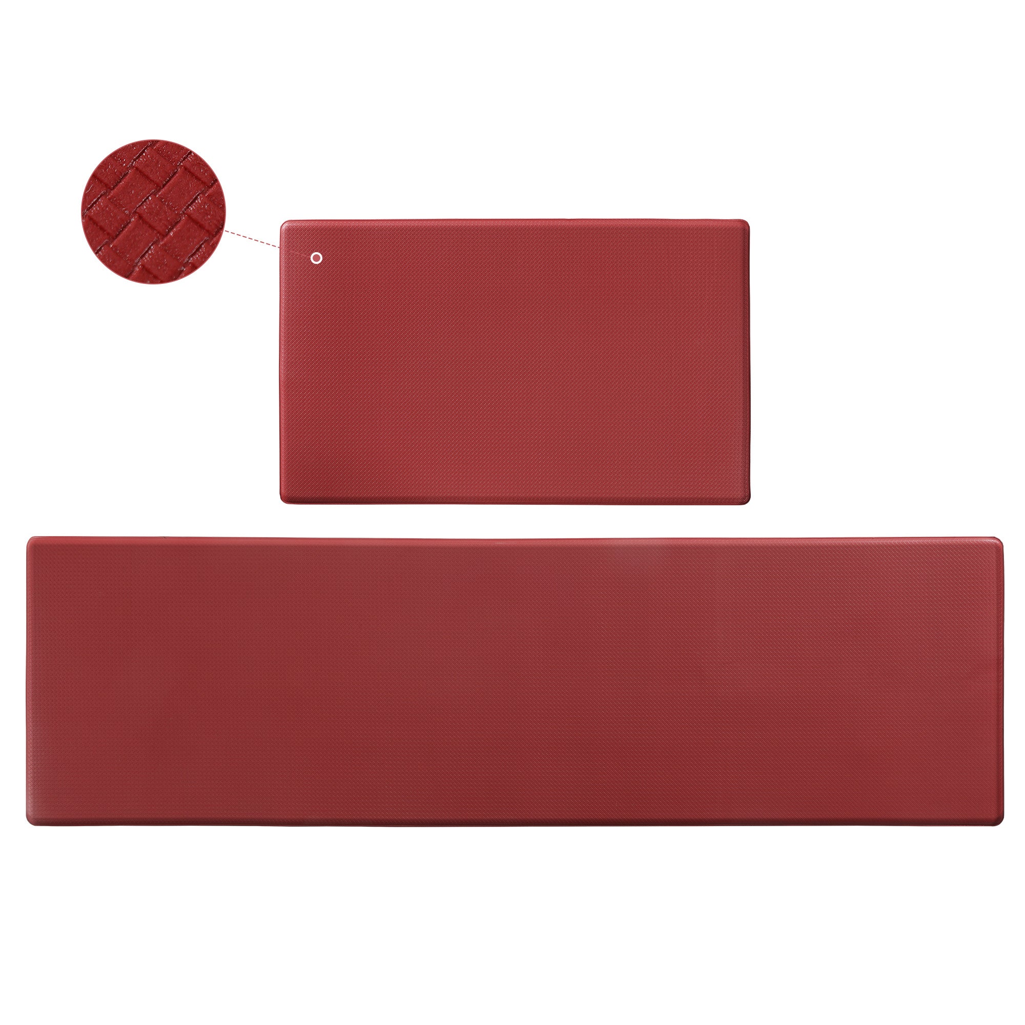 Kitchen Floor Mat Two-piece Set Of Non-slip, Waterproof And | Other