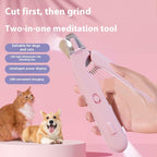 2 In 1 Pet Nail Clippers With Led Light Dog Cat Special Bloo | Other