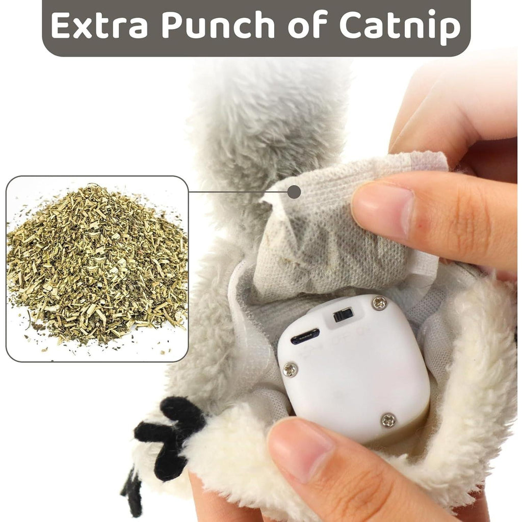 El Pet Toyprok, Cat Catnip Toy Flappingsquirrel, Rechargeabl | Electronic Learning Toys