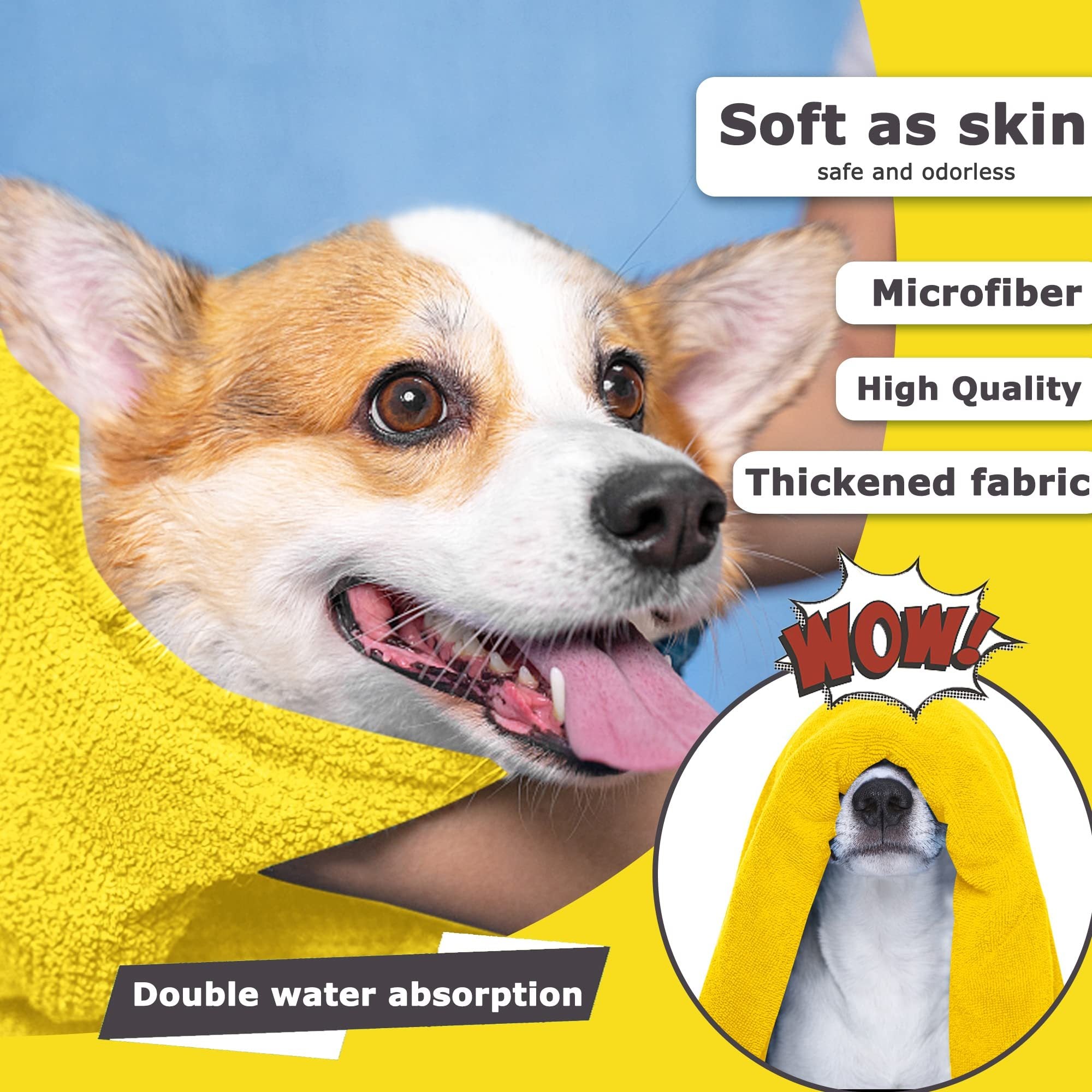 Dog Towels For Drying Dogs Drying Towel Dog Bath Towel, Quic | Other