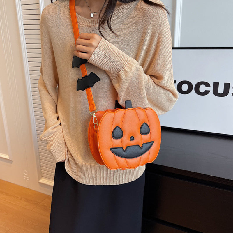 2023 Halloween Bags Funny Pumpkin Cartoon Shoulder Crossbody | Luggage & Bags