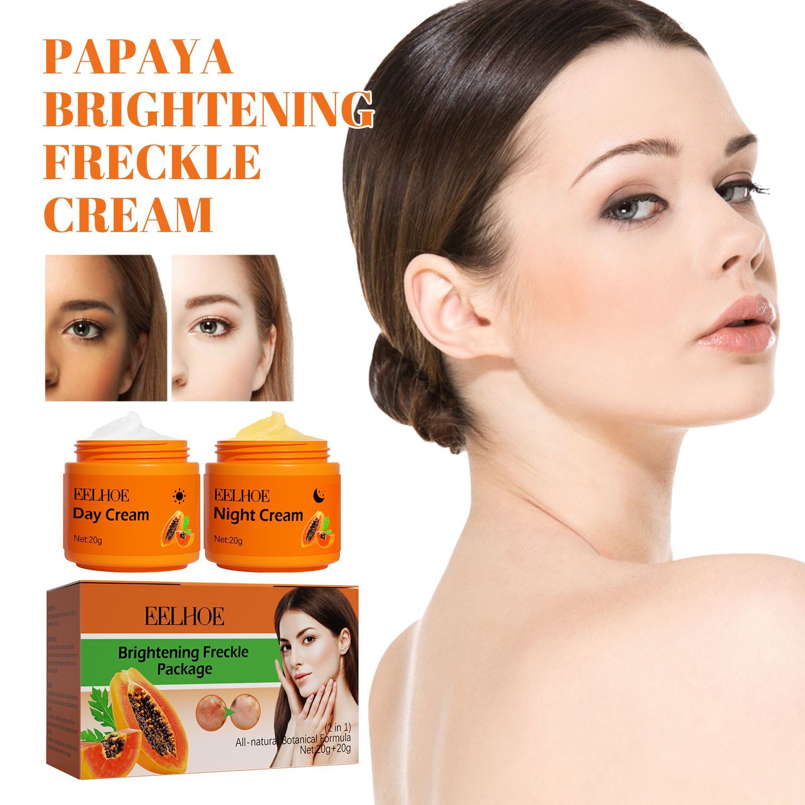 Eelhoe Papaya Whitening Freckle Cream