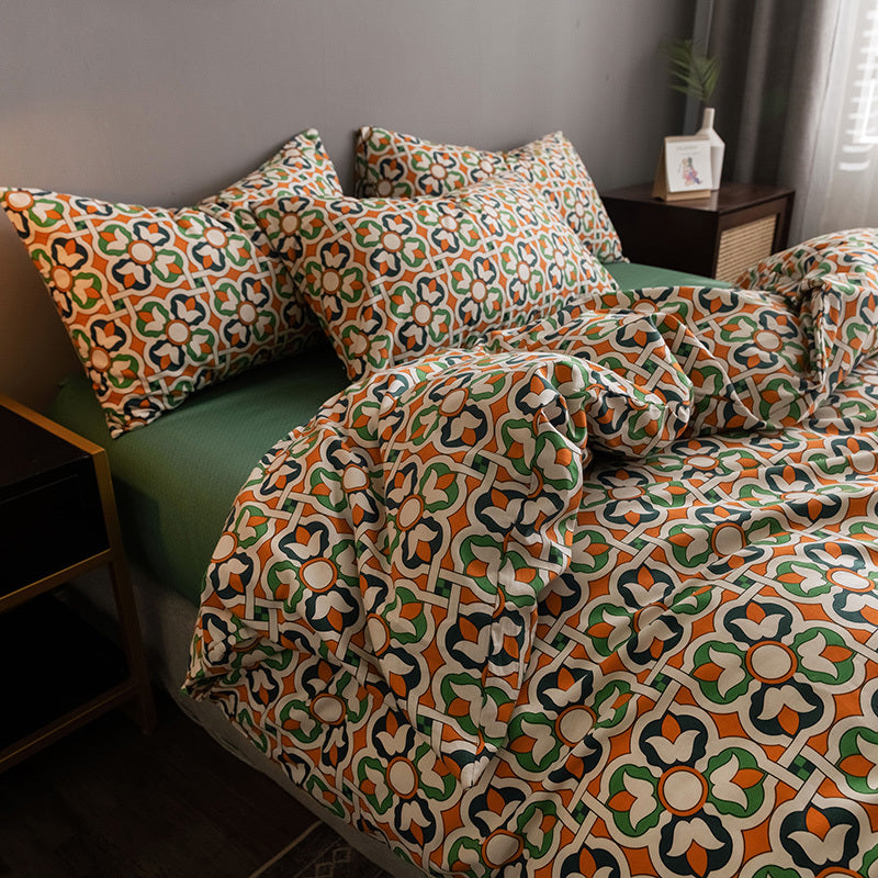 Pure Cotton Fitted Sheet Quilt Set | Other