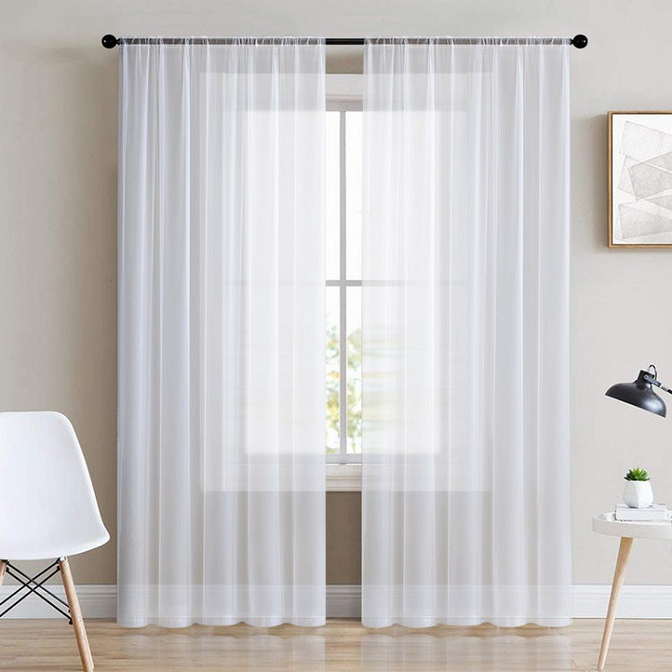 Modern Simple Thickened Solid Thin Window Gauze | Other