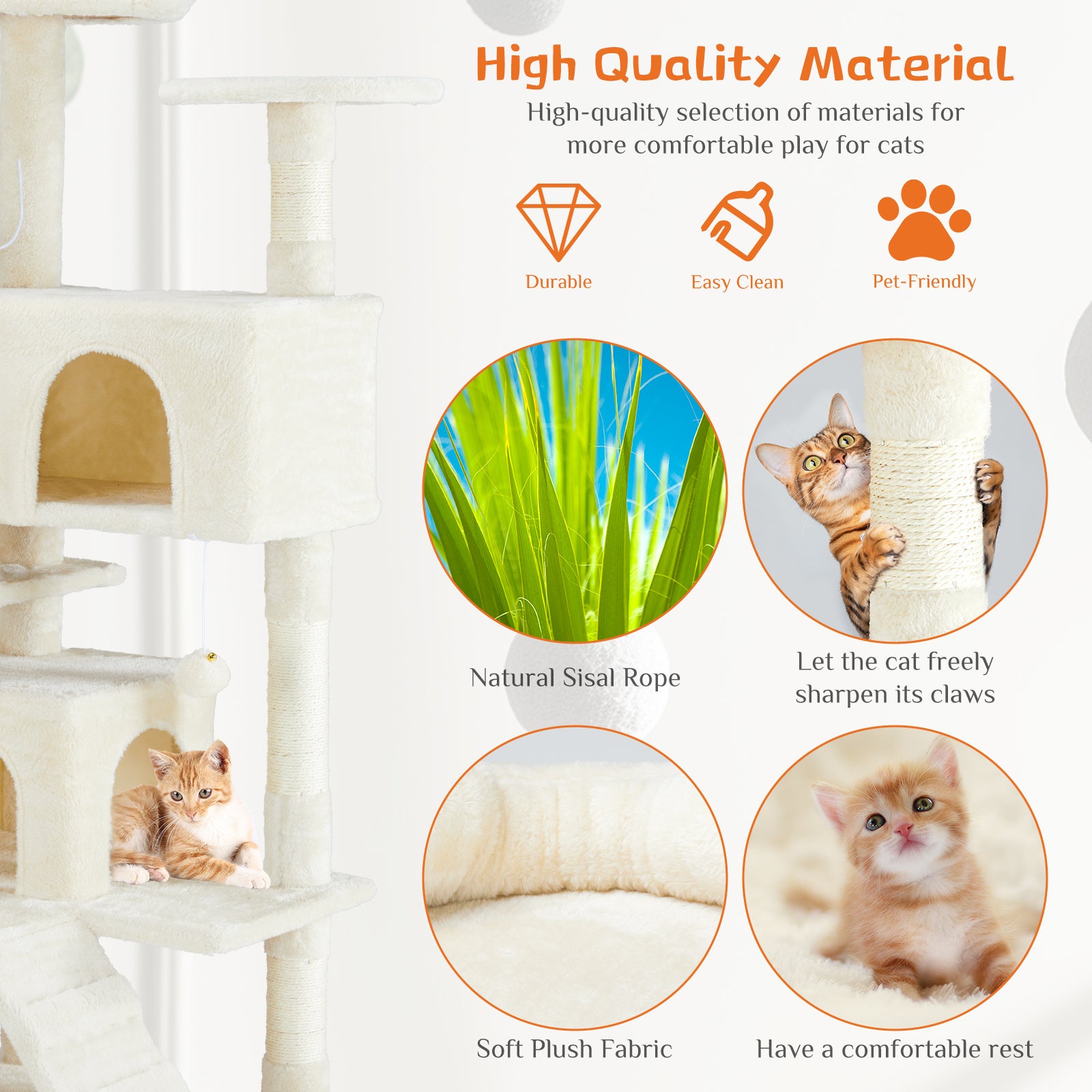 Multi Functional Ca Cat Treehouset Climbing Frame | Other