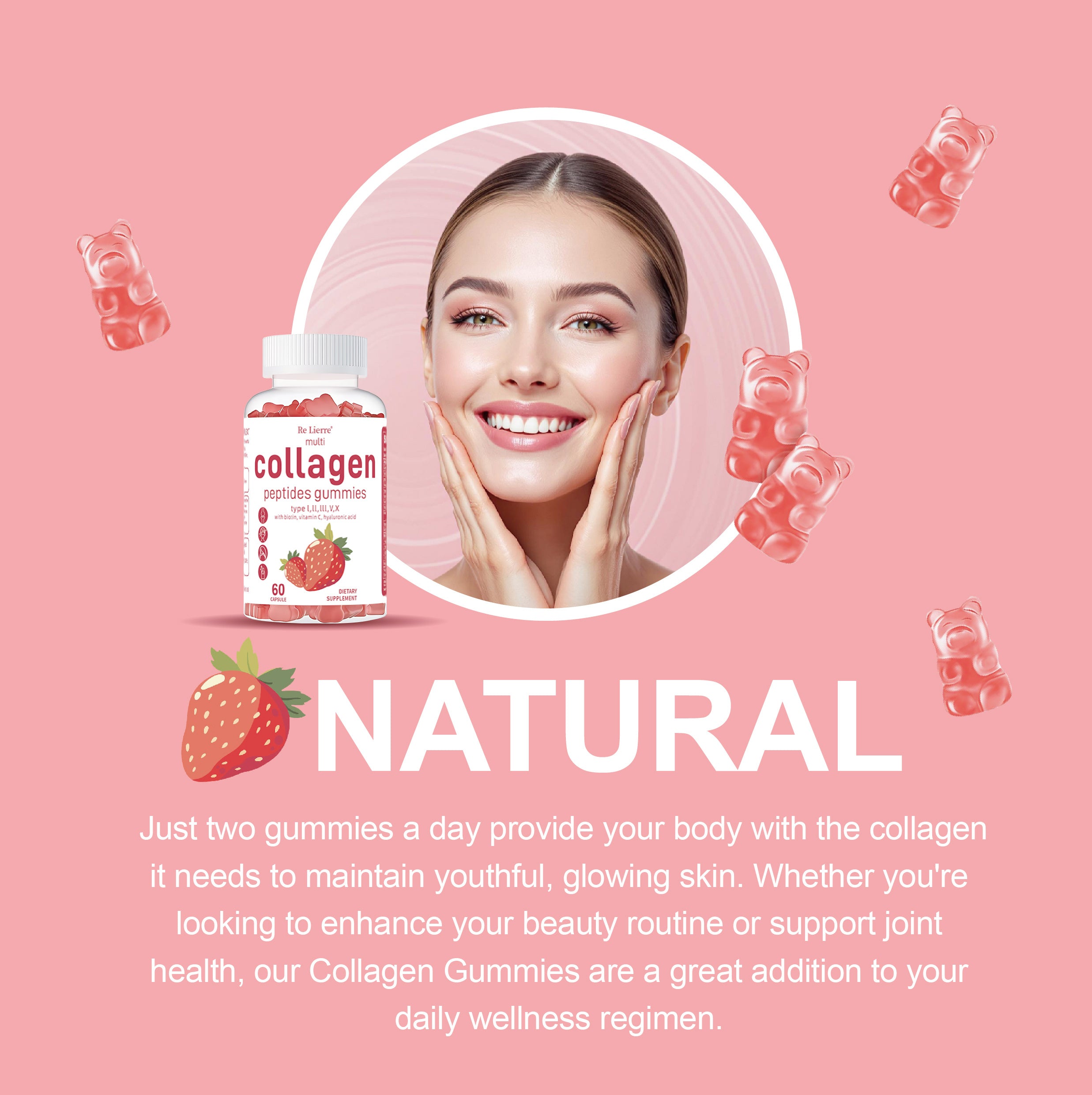 Collagen Peptide Gummies – Glow, Strength & Wellness in Every Bite