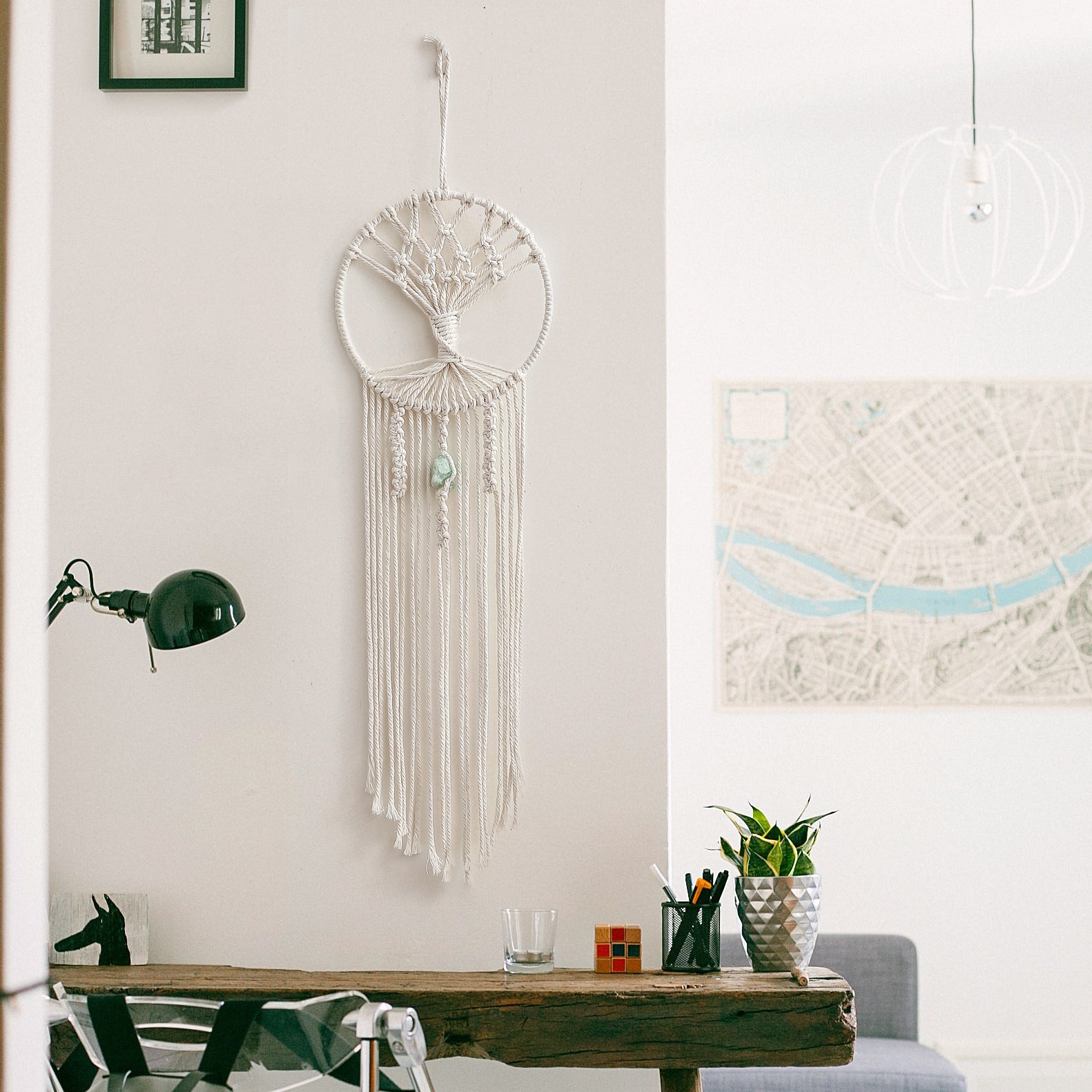 Handmade Dream Catcher Tree Tapestry Home | Other