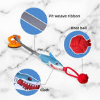 Prokel Shark Shaped Pet Toy, Interactive Twinetoy Ball Dog T | Electronic Learning Toys