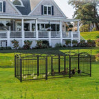Dog Playpen Indoor 24 Inch 8 Panel Metal Dog Playpen | Other