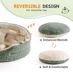 Mewoo Washable Pet Bed For Cats & Small Dogs - 23x23x7 Inch | Other