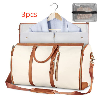 Large Capacity Travel Duffle Bag Women's Handbag Folding Sui | Luggage & Bags