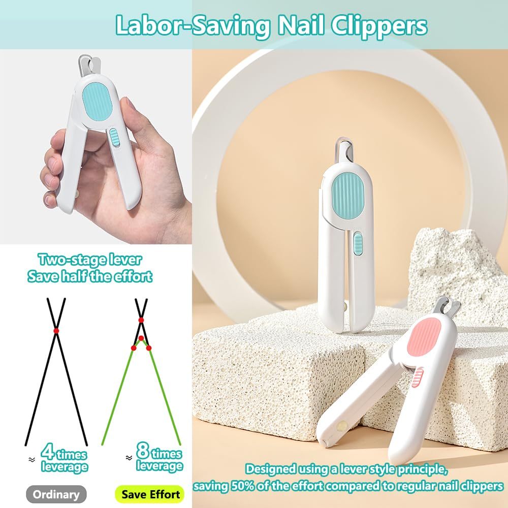 Dog And Cat Nail Clippers, Pet Nail Trimmers With Led Light, | Other