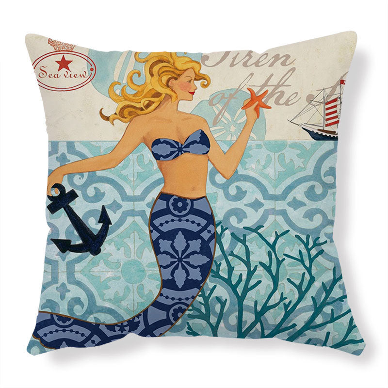 Cushion Covers Sea Turtle Printed Throw Pillow Cases For Hom | Other