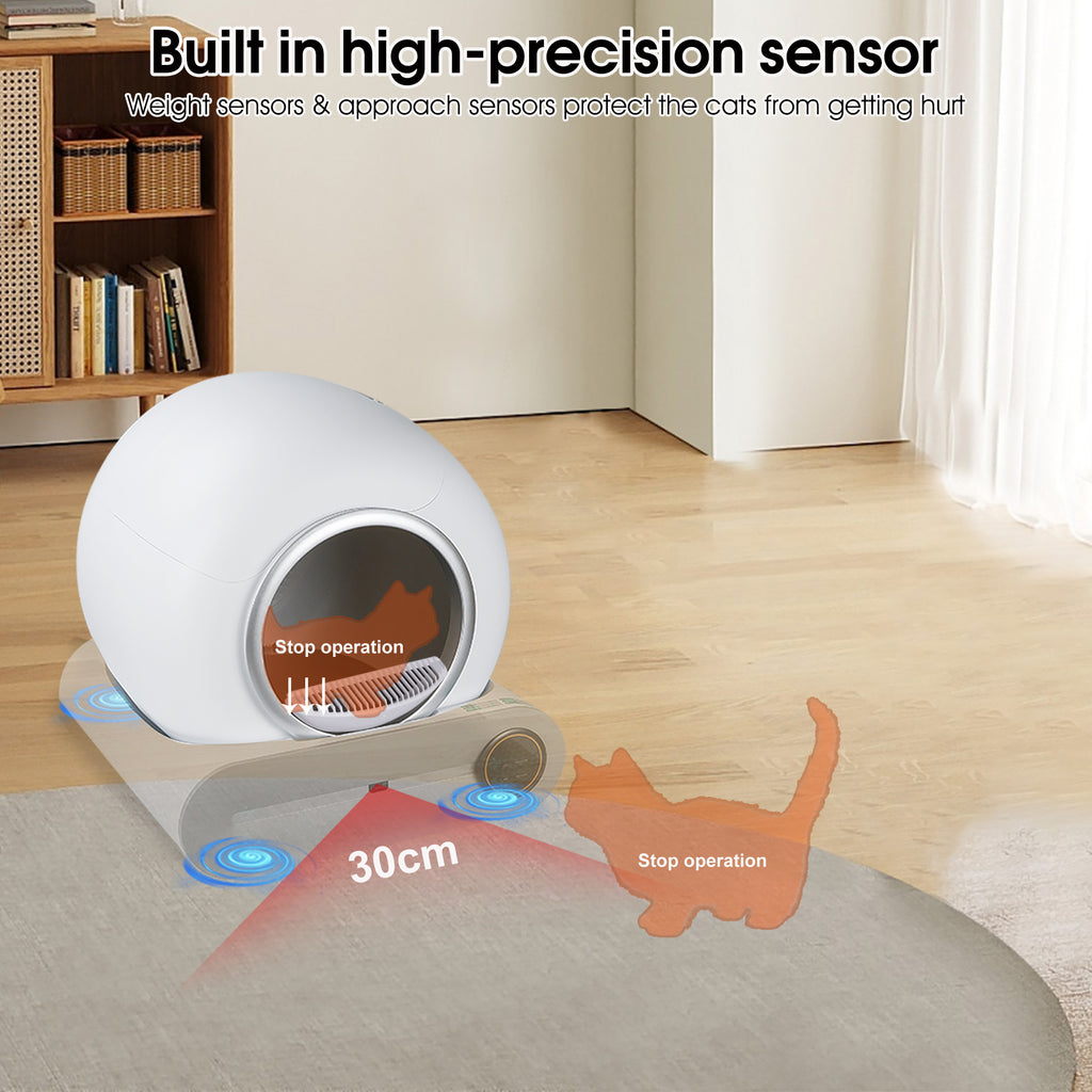 Self-cleaning Litter Box, Automatic Scooping And Deodorizati | Other
