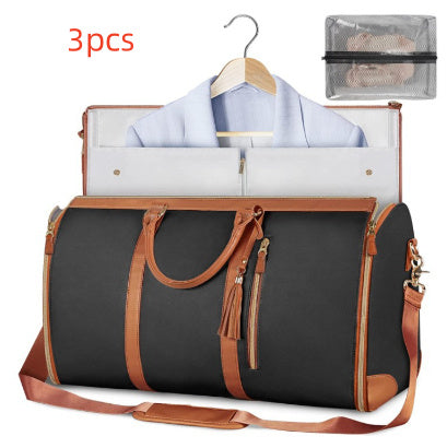 Large Capacity Travel Duffle Bag Women's Handbag Folding Sui | Luggage & Bags