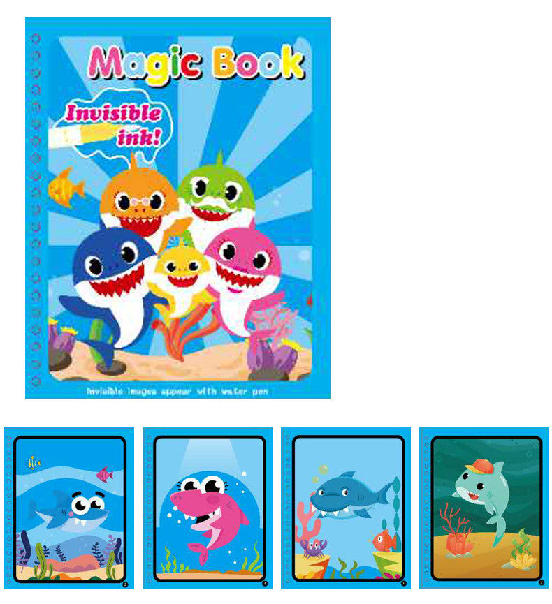 Children's Magic Water Painting Book Coloring And Coloring B | Jewelry & Accessories