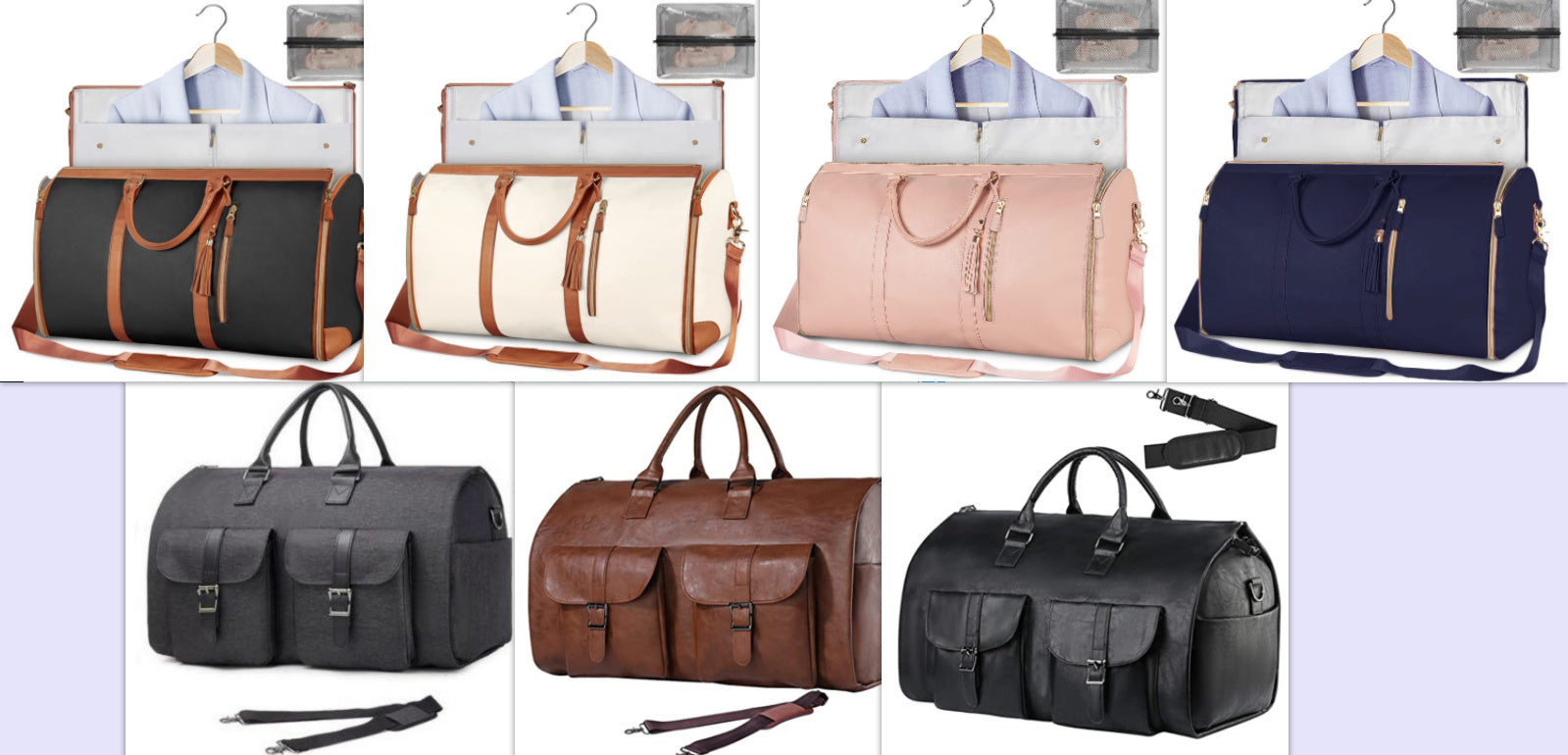 Large Capacity Travel Duffle Bag Women's Handbag Folding Sui | Luggage & Bags