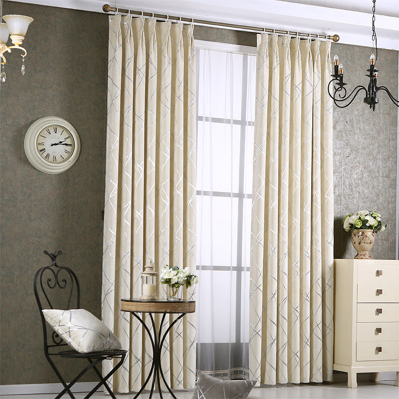 Solid Color Simple Modern Light Luxury Living Room Chenille | Other