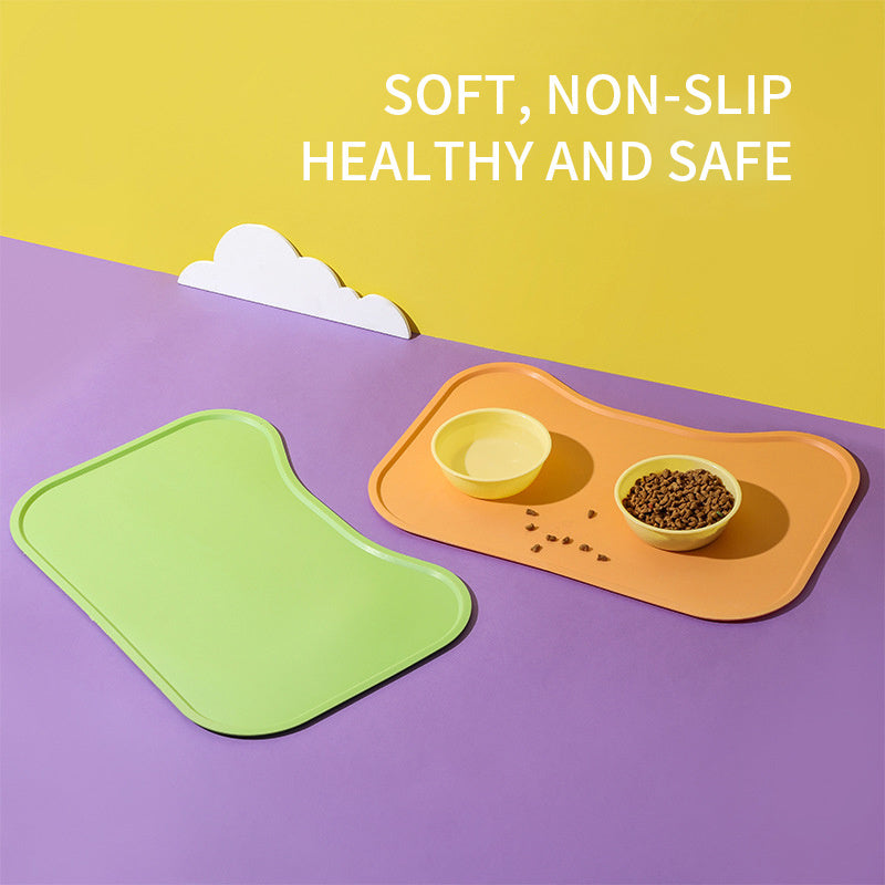 Dog Food Mat For Floors Waterproof,thicker Cat Food Mat Non- | Other
