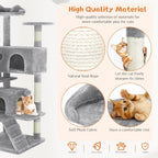 54 -cat Tree Tower - Multi-level With Sisal Grab Post, Indoo | Other