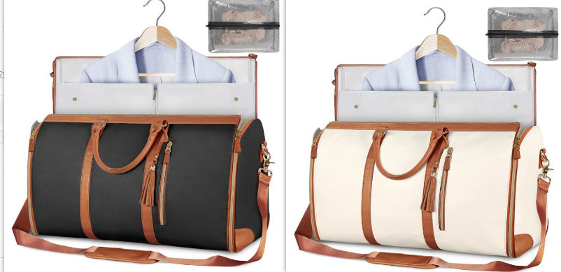 Large Capacity Travel Duffle Bag Women's Handbag Folding Sui | Luggage & Bags