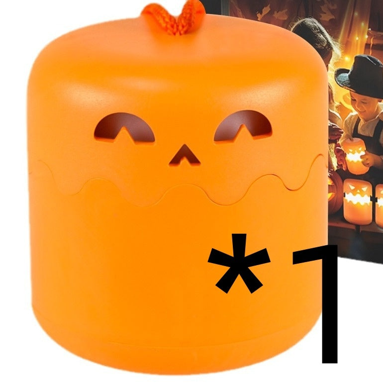 Halloween Pumpkin Lamp Foldable Portable Small Night Lamp | Other