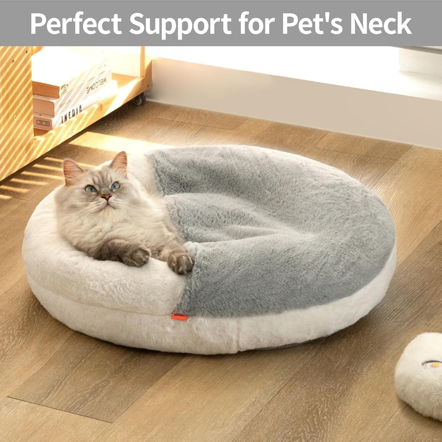 Mewoofun Enclosed Cat Bed Cave - Washable Pet Bed With Blank | Other