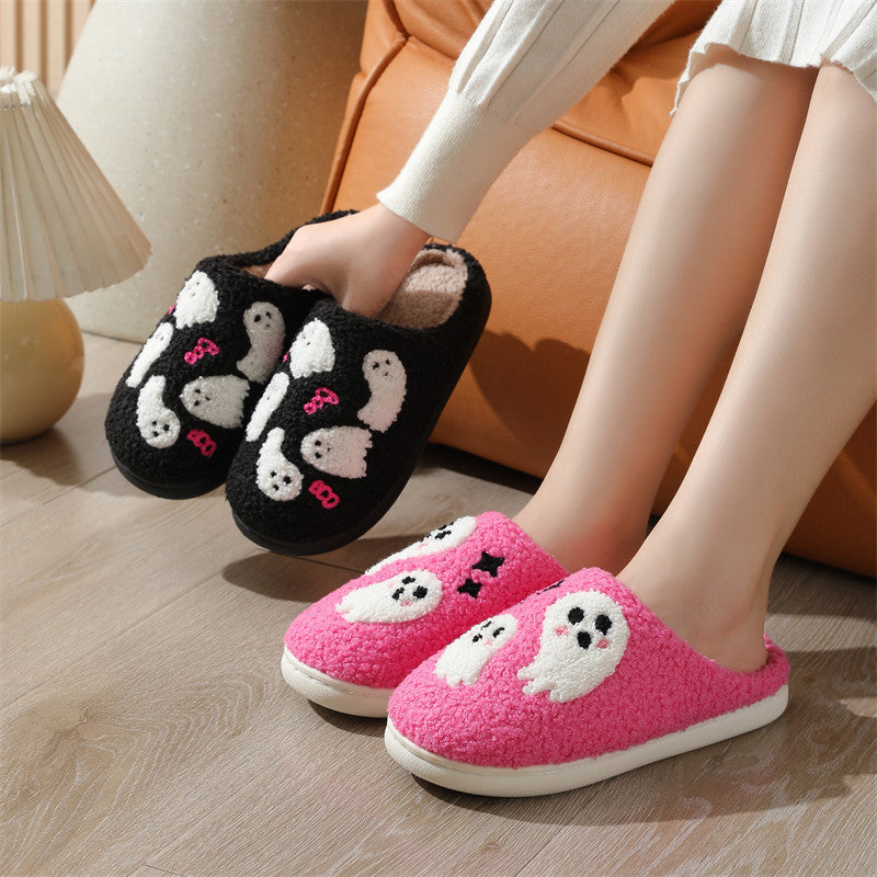 Halloween Cartoon Ghost Cotton Slippers For Women Indoor Non | Other