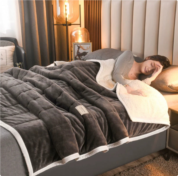 Fleece Blankets And Throws Thick Warm Winter Blankets Home S | Other