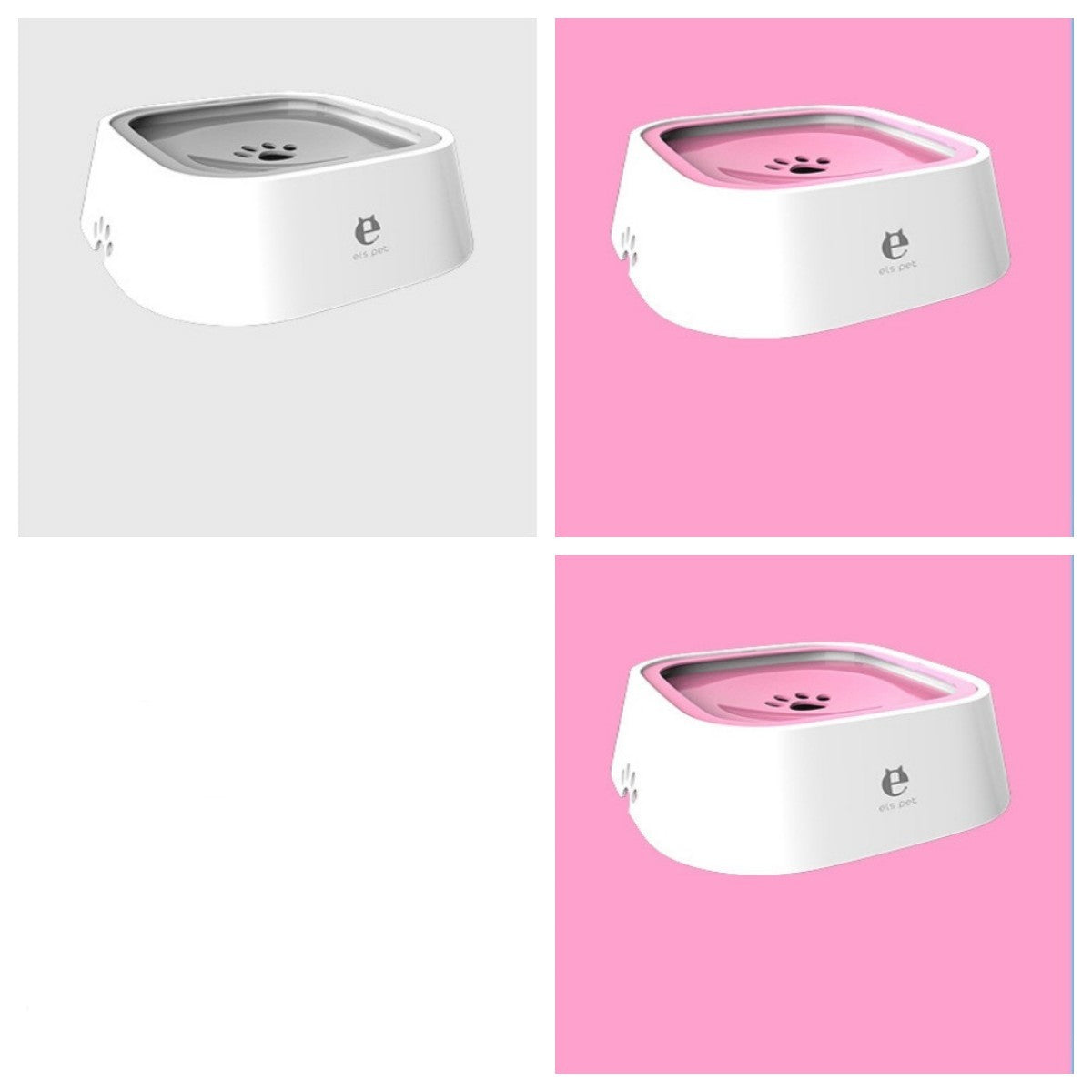 1.5l Cat Dog Water Bowl Carried Floating Bowl Anti-overflow | Other