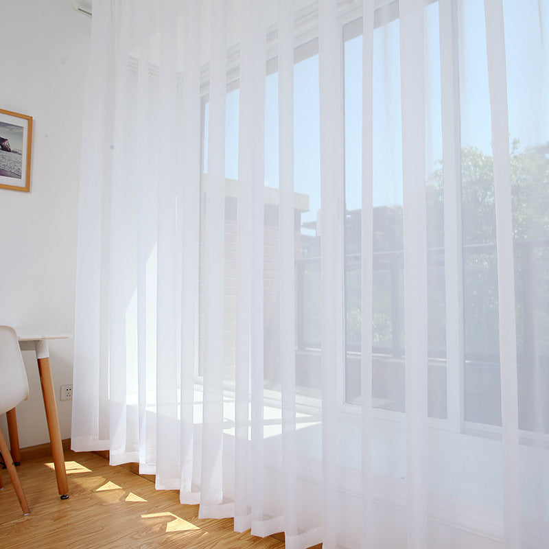 Modern Simple Thickened Solid Thin Window Gauze | Other
