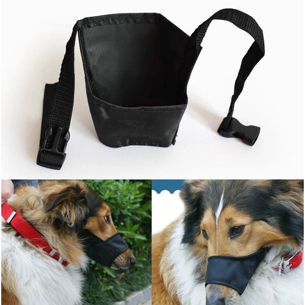 Dog Muzzle - Adjustable Soft Breathable Tribal Nylon Dog Mou | Other