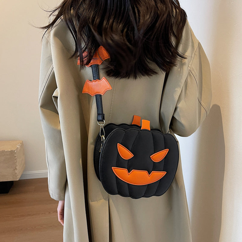 2023 Halloween Bags Funny Pumpkin Cartoon Shoulder Crossbody | Luggage & Bags