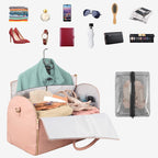 Large Capacity Travel Duffle Bag Women's Handbag Folding Sui | Luggage & Bags