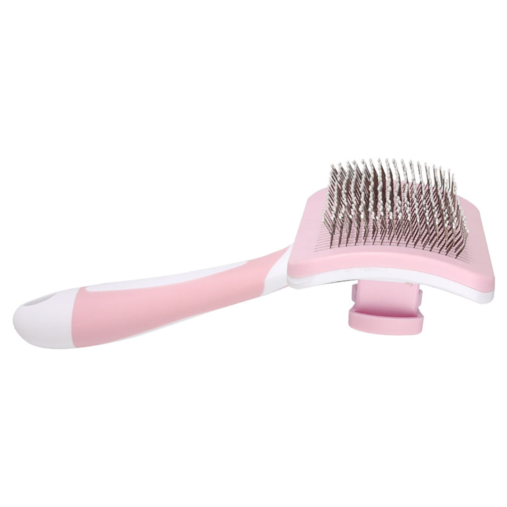 Self Cleaning Slicker Brush For Dogs, Cats Pets-one Click Cl | Other
