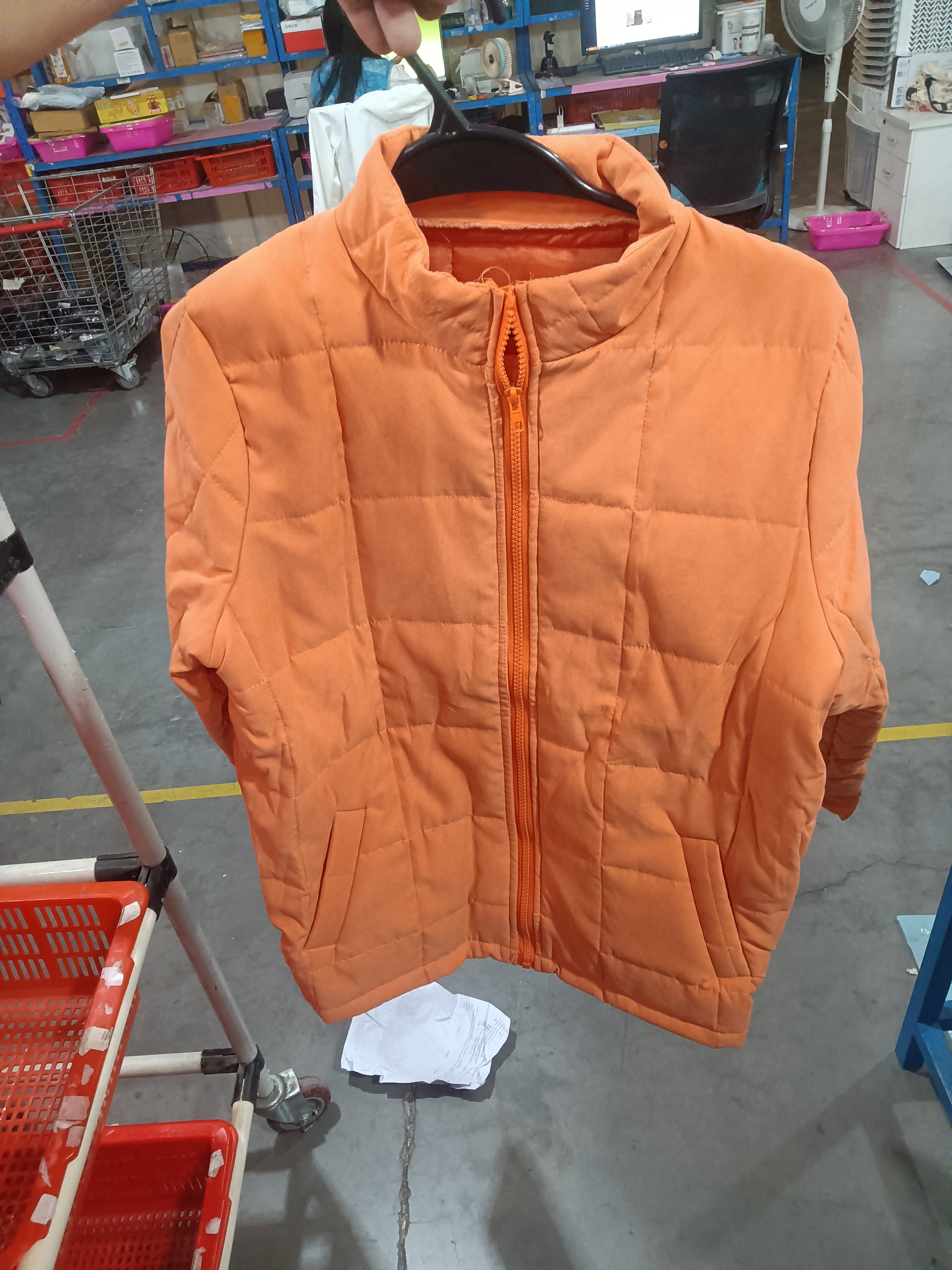 Winter Zip-up Stand Collar Coat With Pockets Fashion Solid C | Other