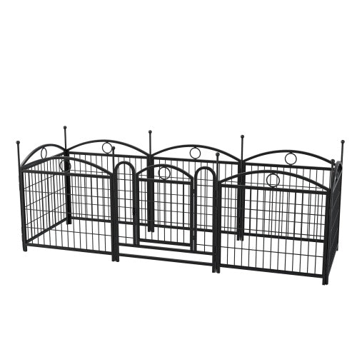 Dog Playpen Indoor 24 Inch 8 Panel Metal Dog Playpen | Other