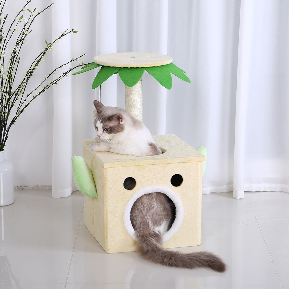 Playable And Sleepy Cat Product Grinding Claw Toy Scratc | Electronic Learning Toys